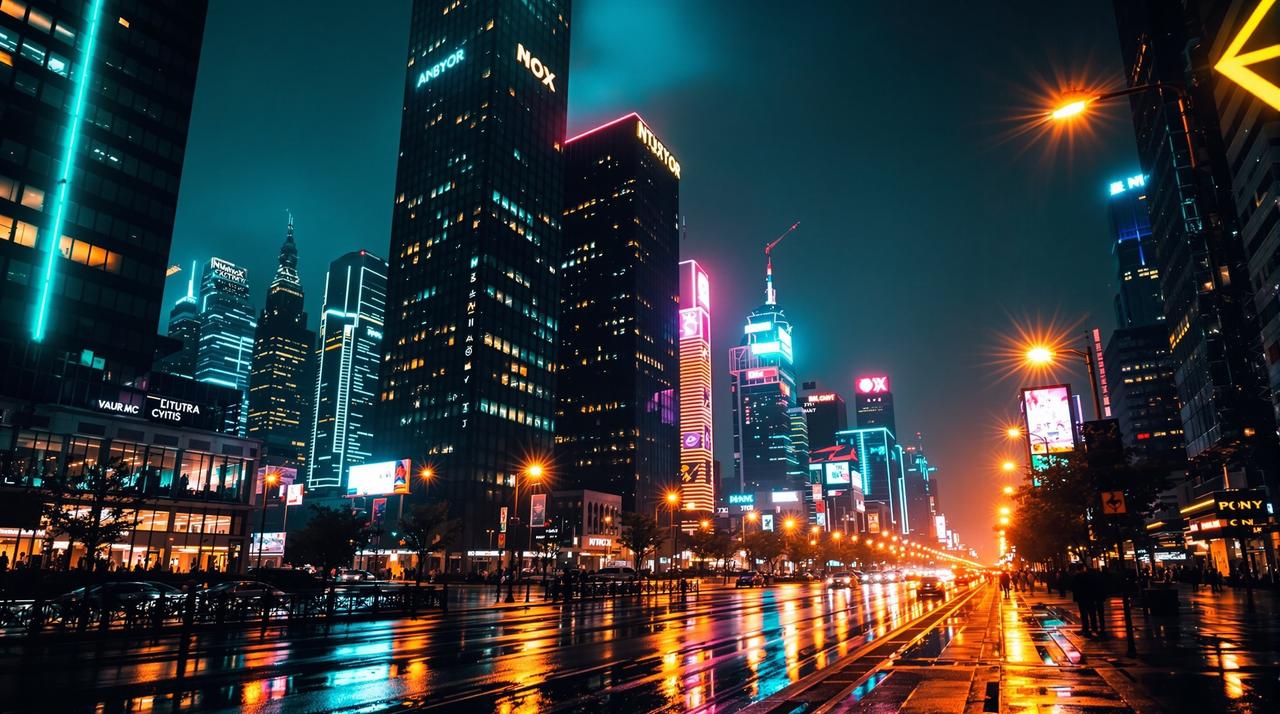 城市之光：夜间摄影完全指南 - 日本不卡视频轮播图